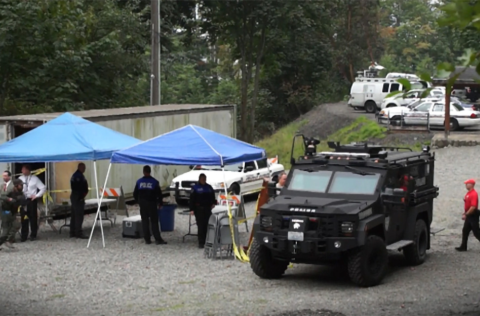 Photo of a 2017 field response exercise conducted by the Tacoma, Washington, Police Department Child Abduction Response Team