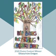 JUVJUST - National Missing Children's Day 38th Annual Poster Contest 