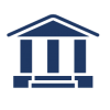 Icon of a Building with Pillars