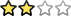 2 stars equals minimum related evidence